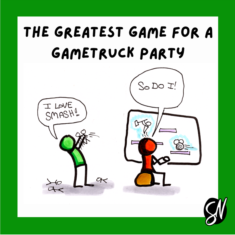 Image from “The Greatest Birthday Party Video Game”