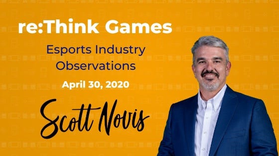 Image from “"Daily Observation: April 30 Esports is like Track and Field\”