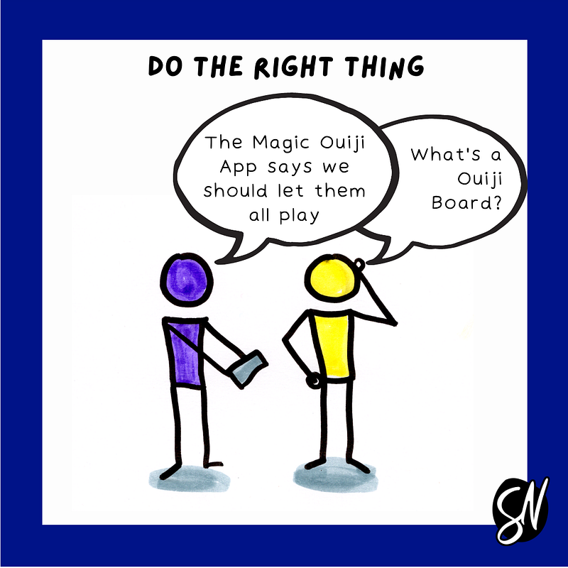 Image from “Establishing A Just Cause Can Orient Your Program”